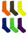 Men's Double Logo Crew Socks, 6-Pack Multi $19.49 Socks