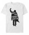 The Breakfast Club Men's Iconic Don't You Forget About Me Short Sleeve T-Shirt White $18.89 T-Shirts