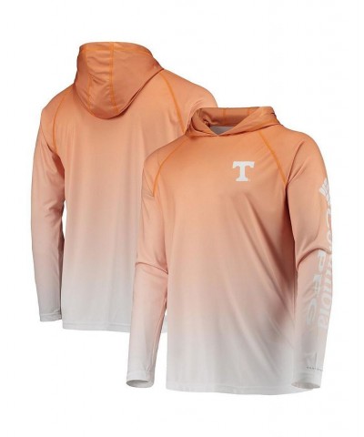 Men's PFG Tennessee Orange Tennessee Volunteers Terminal Tackle Omni-Shade UPF 50 Long Sleeve Hooded Top $28.04 T-Shirts